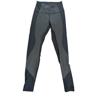 lululemon Wunder Under Pant 28" Luxtreme Size 6 Special Edition Black Panels